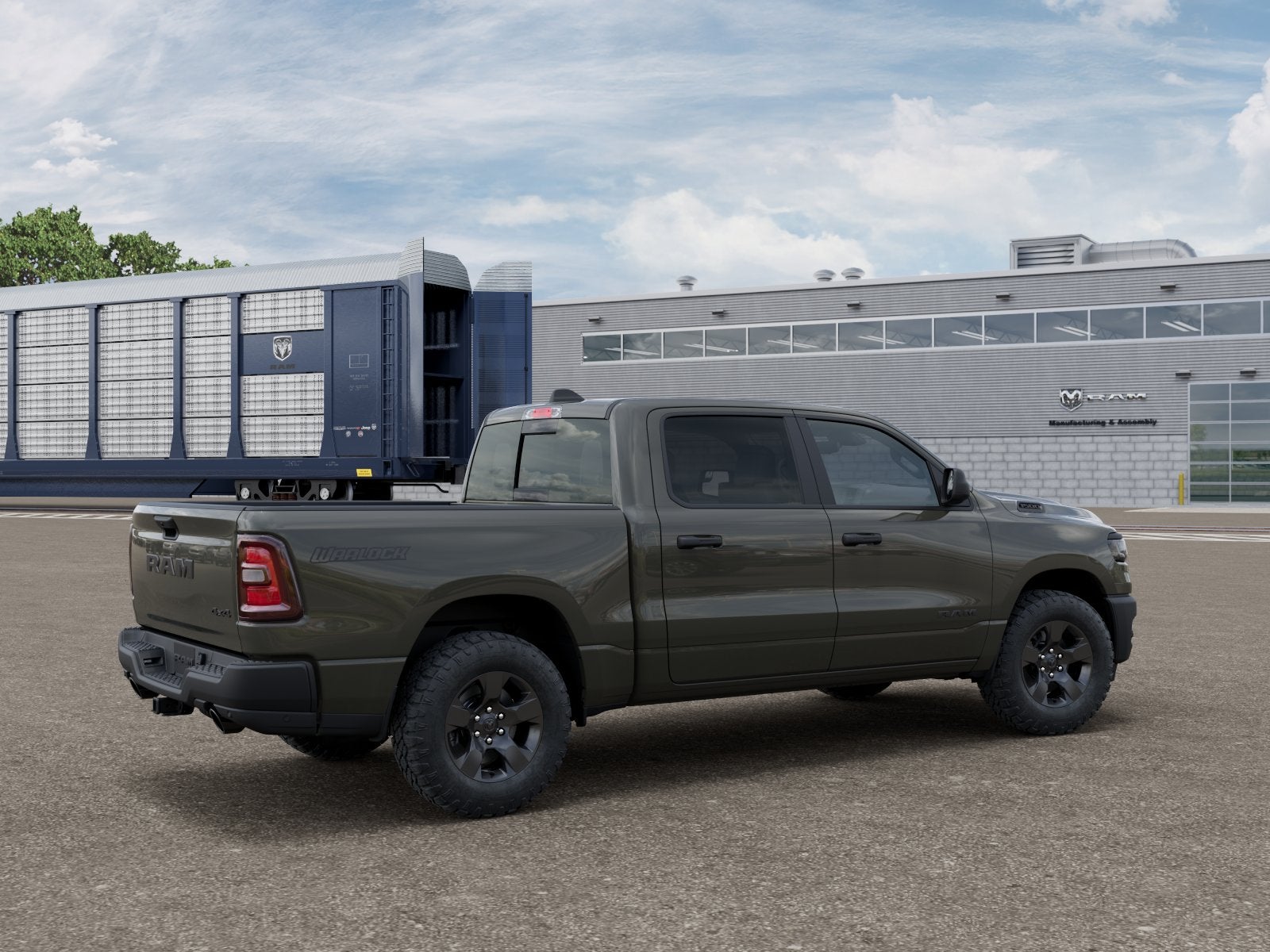 2026 RAM Ram 1500 RAM 1500 WARLOCK CREW CAB 4X4 5'7' BOX