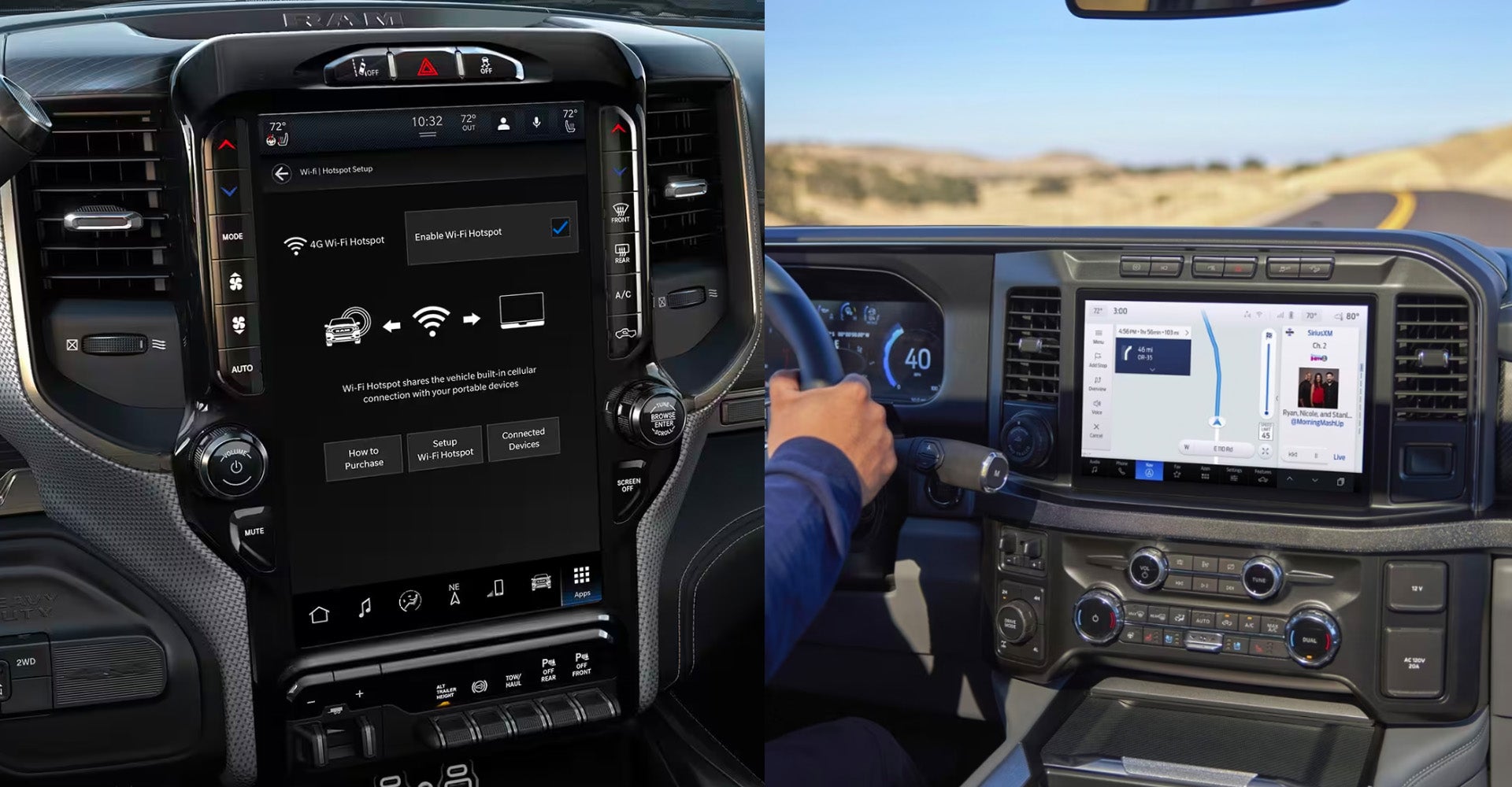 Ram 2500 vs Ford F250 Towing Capacity