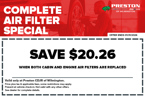 Complete Air Filter Special