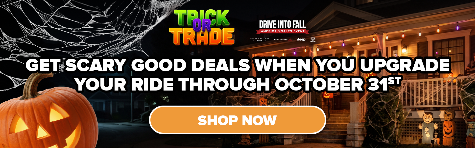 Upgrade Your Ride Through October 31st 