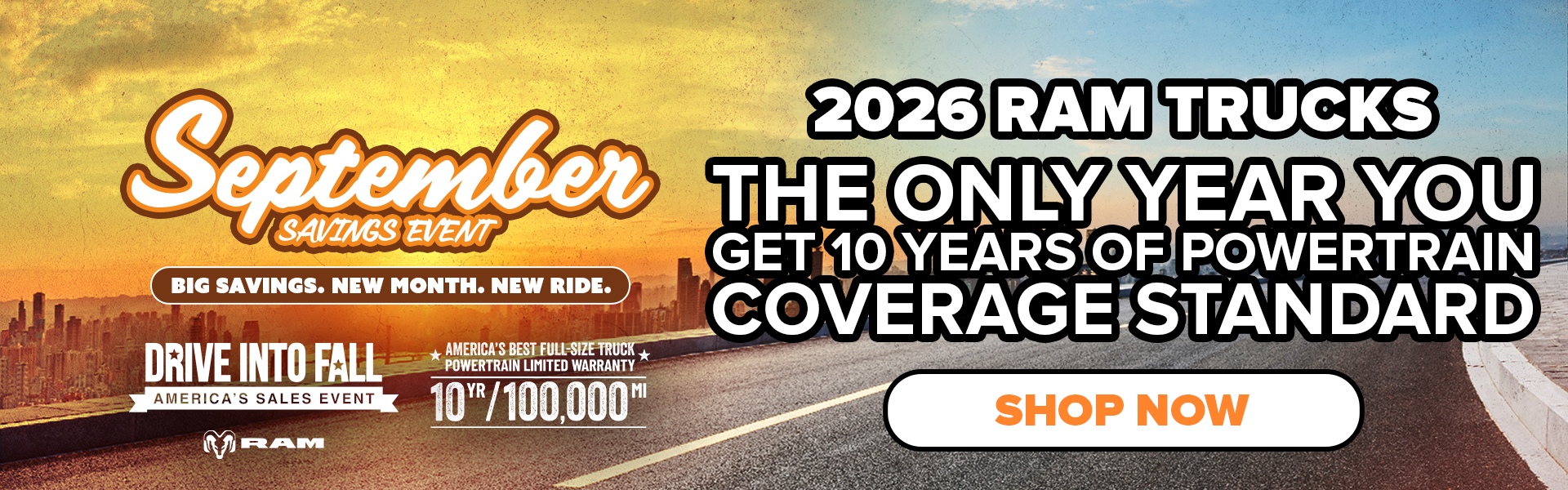 2026 Ram Trucks | 10 Years of Powertrain Coverage