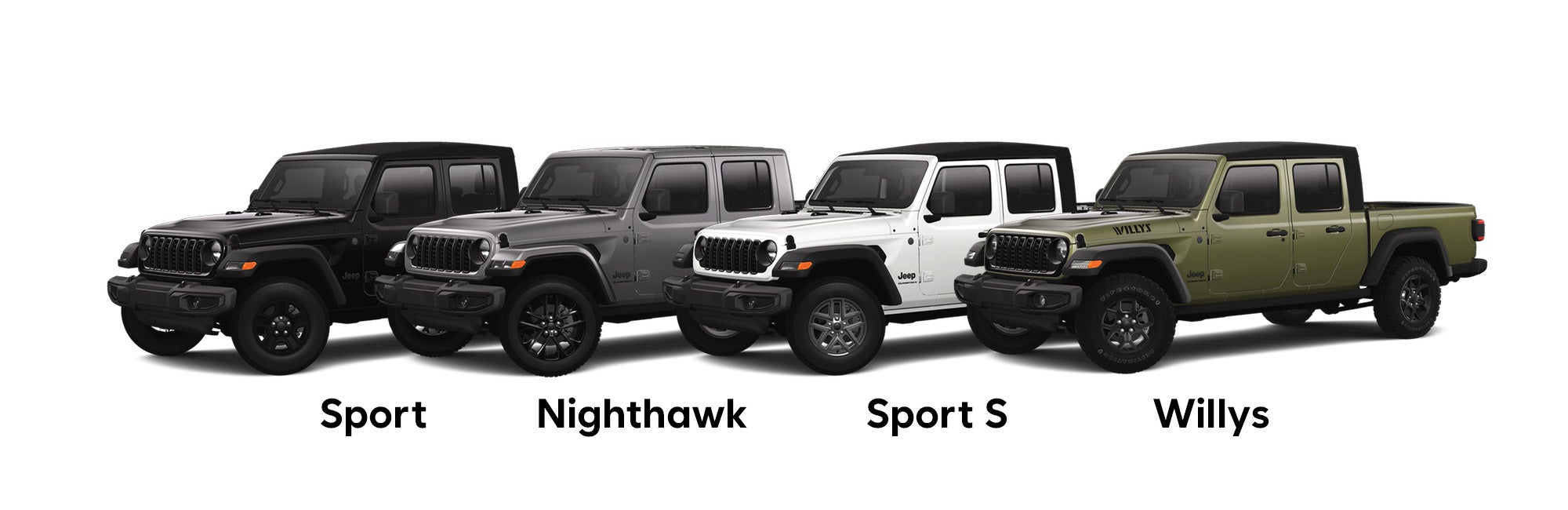 Jeep Gladiator Trim Levels